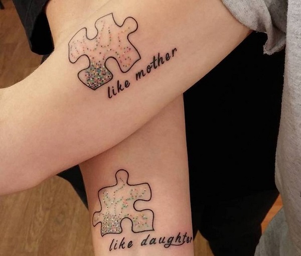 tatuagem mãe e filho