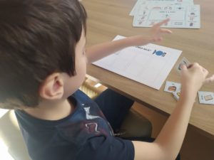 kit de comunicação alternativa para crianças autistas